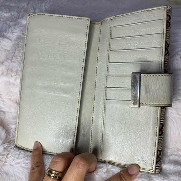 Authentic Gucci Monogram Long Wallet - Picture 10 of 14